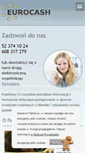 Mobile Screenshot of eurocash-kindergeld.pl