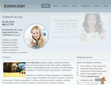 Tablet Screenshot of eurocash-kindergeld.pl